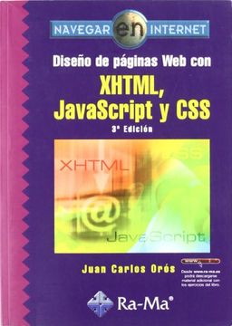 portada Diseño de Páginas web con Xhtml, Javascript y Css. 3ª Edición