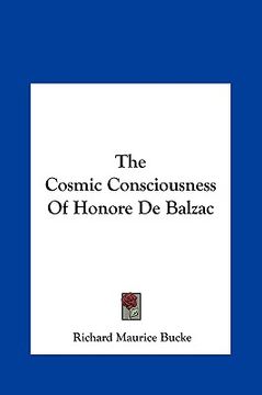 portada the cosmic consciousness of honor de balzac (in English)