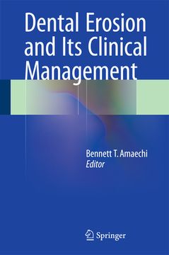 portada Dental Erosion and Its Clinical Management (en Inglés)