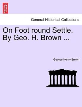 portada on foot round settle. by geo. h. brown ...