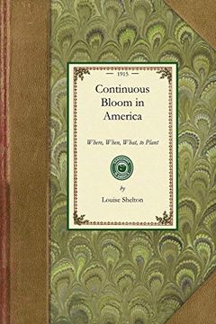 portada Continuous Bloom in America (in English)