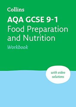 portada Aqa GCSE 9-1 Food Preparation & Nutrition Workbook: Ideal for Home Learning, 2023 and 2024 Exams (en Inglés)
