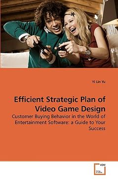 portada efficient strategic plan of video game design (in English)