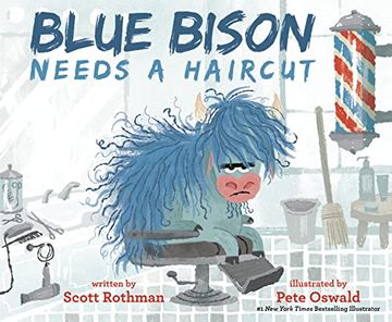 portada Blue Bison Needs a Haircut (en Inglés)