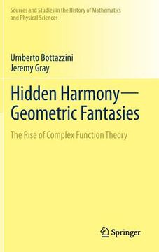 portada hidden harmony geometric fantasies: the rise of complex function theory