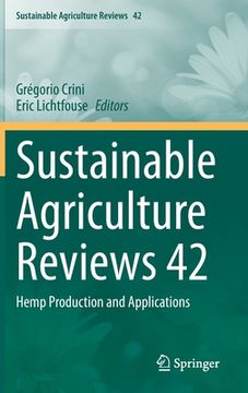 portada Sustainable Agriculture Reviews 42: Hemp Production and Applications (en Inglés)