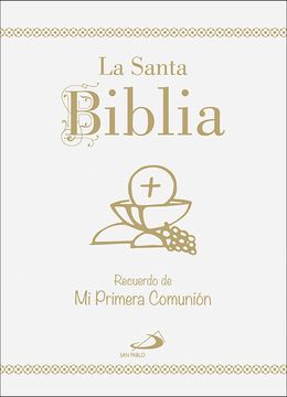 portada La Santa Biblia: Recuerdo de mi Primera Comunion (in Spanish)