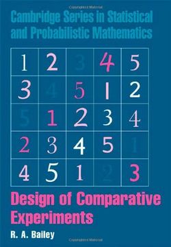 portada Design of Comparative Experiments Hardback (Cambridge Series in Statistical and Probabilistic Mathematics) (in English)