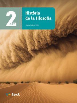 portada Historia de la Filosofia 2º Batxillerat (en Catalá)
