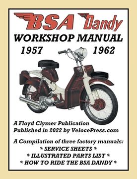 portada BSA Dandy 1957-1962 Workshop Manual (en Inglés)