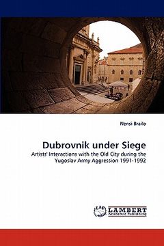 portada dubrovnik under siege (en Inglés)