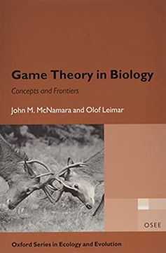 portada Game Theory in Biology: Concepts and Frontiers (Oxford Series in Ecology and Evolution) (en Inglés)