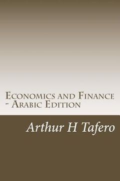 portada Economics and Finance - Arabic Edition: Includes Lesson Plans (en Árabe)