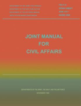 portada Joint Manual for Civil Affairs (en Inglés)