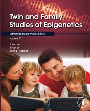 portada Twin and Family Studies of Epigenetics (Volume 27) (Translational Epigenetics, Volume 27) (en Inglés)