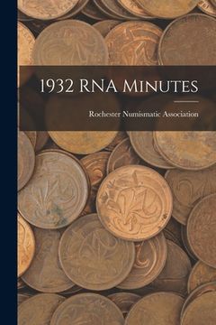 portada 1932 RNA Minutes
