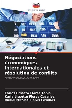 portada Négociations économiques internationales et résolution de conflits (in French)
