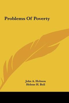 portada problems of poverty (en Inglés)