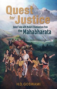 portada Quest for Justice: Select Tales with Modern Illuminations from the Mahabharata (en Inglés)
