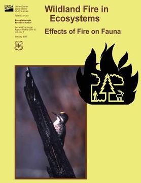 portada Wildland Fire in Ecosystems: Effects of Fire on Fauna (en Inglés)