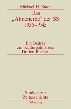 portada Das "Ahnenerbe" Der SS 1935-1945 (Studien Zur Zeitgeschichte)