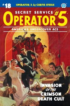 portada Operator 5 #18: Invasion of the Crimson Death Cult (en Inglés)
