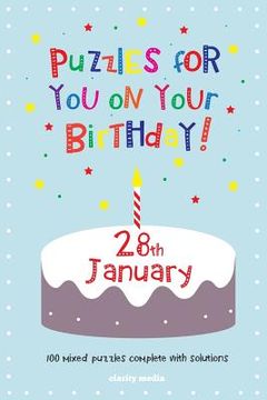 portada Puzzles for you on your Birthday - 28th January (en Inglés)