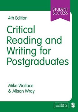 portada Critical Reading and Writing for Postgraduates (Student Success) (in English)