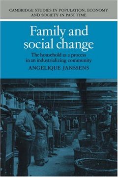 portada Family and Social Change: The Household as a Process in an Industrializing Community (Cambridge Studies in Population, Economy and Society in Past Time) (in English)