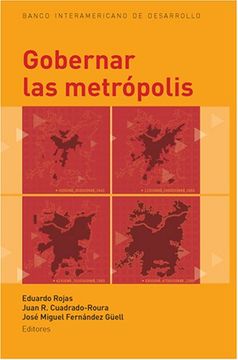 portada Gobernar las metrópolis (Spanish Edition)