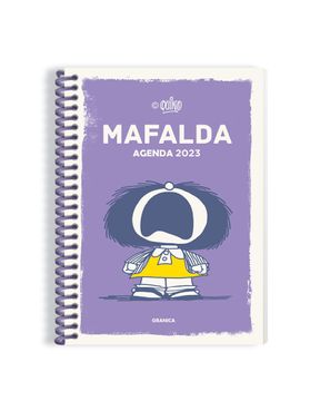 portada Agenda Mafalda 2023 Anillada Feminista (Violeta) (in Spanish)