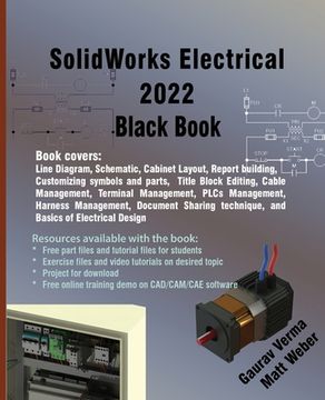 portada SolidWorks Electrical 2022 Black Book (en Inglés)