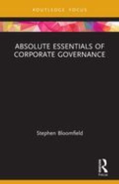 portada Absolute Essentials of Corporate Governance