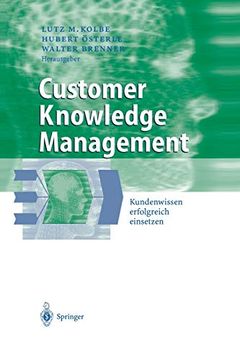 portada Customer Knowledge Management: Kundenwissen Erfolgreich Einsetzen (en Alemán)
