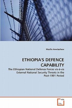 portada ethiopia's defence capability (en Inglés)