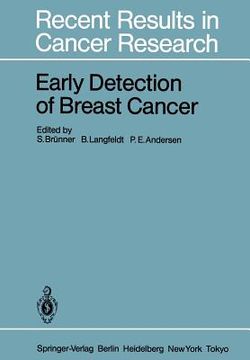 portada early detection of breast cancer (en Inglés)