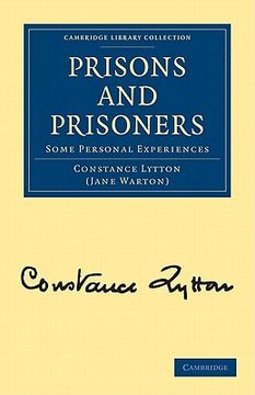 portada Prisons and Prisoners: Some Personal Experiences (Cambridge Library Collection - British and Irish History, 19Th Century) (en Inglés)