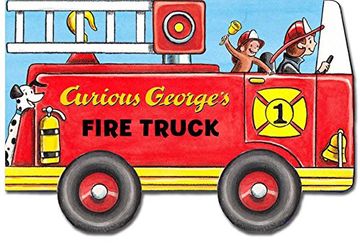 portada Curious George's Fire Truck (mini movers shaped board books)