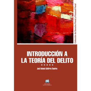 portada INTRODUCCION A LA TEORIA DEL DELITO (in Spanish)