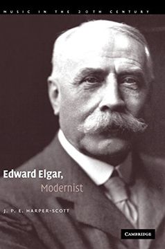 portada Edward Elgar, Modernist Hardback (Music in the Twentieth Century) (in English)