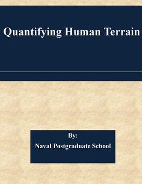 portada Quantifying Human Terrain (en Inglés)