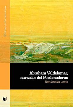 portada Abraham Valdelomar, Narrador del Perú Moderno