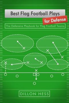 portada Best Flag Football Plays for Defense: The Defensive Playbook for Flag Football Teams (en Inglés)