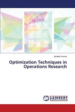 portada Optimization Techniques in Operations Research