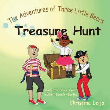 portada The Adventures of Three Little Bears: Treasure Hunt (en Inglés)