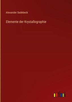 portada Elemente der Krystallographie (in German)