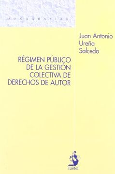portada Regimen Publico de la Gestion Colectiva de Derechos de Autor (in Spanish)