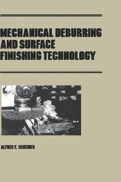 portada mechanical deburring and surface finishing technology (en Inglés)