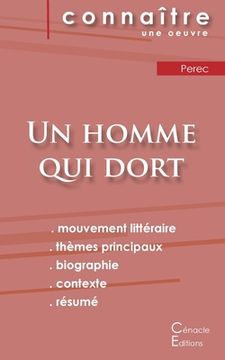 portada Fiche de lecture Un homme qui dort de Georges Perec (analyse littéraire de référence et résumé complet) (in French)