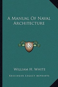portada a manual of naval architecture
